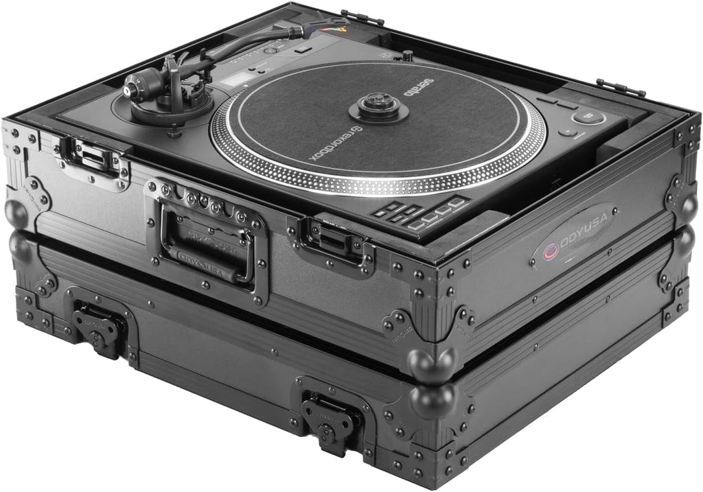 Pioneer DJ PLX-CRSS12 / Technics 1200 or Similar Size Turntable Black Label Flight Case