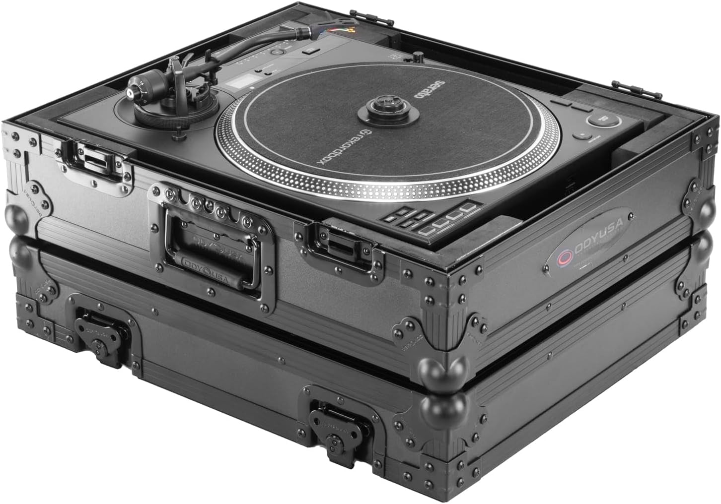 Pioneer DJ PLX-CRSS12 / Technics 1200 or Similar Size Turntable Black Label Flight Case