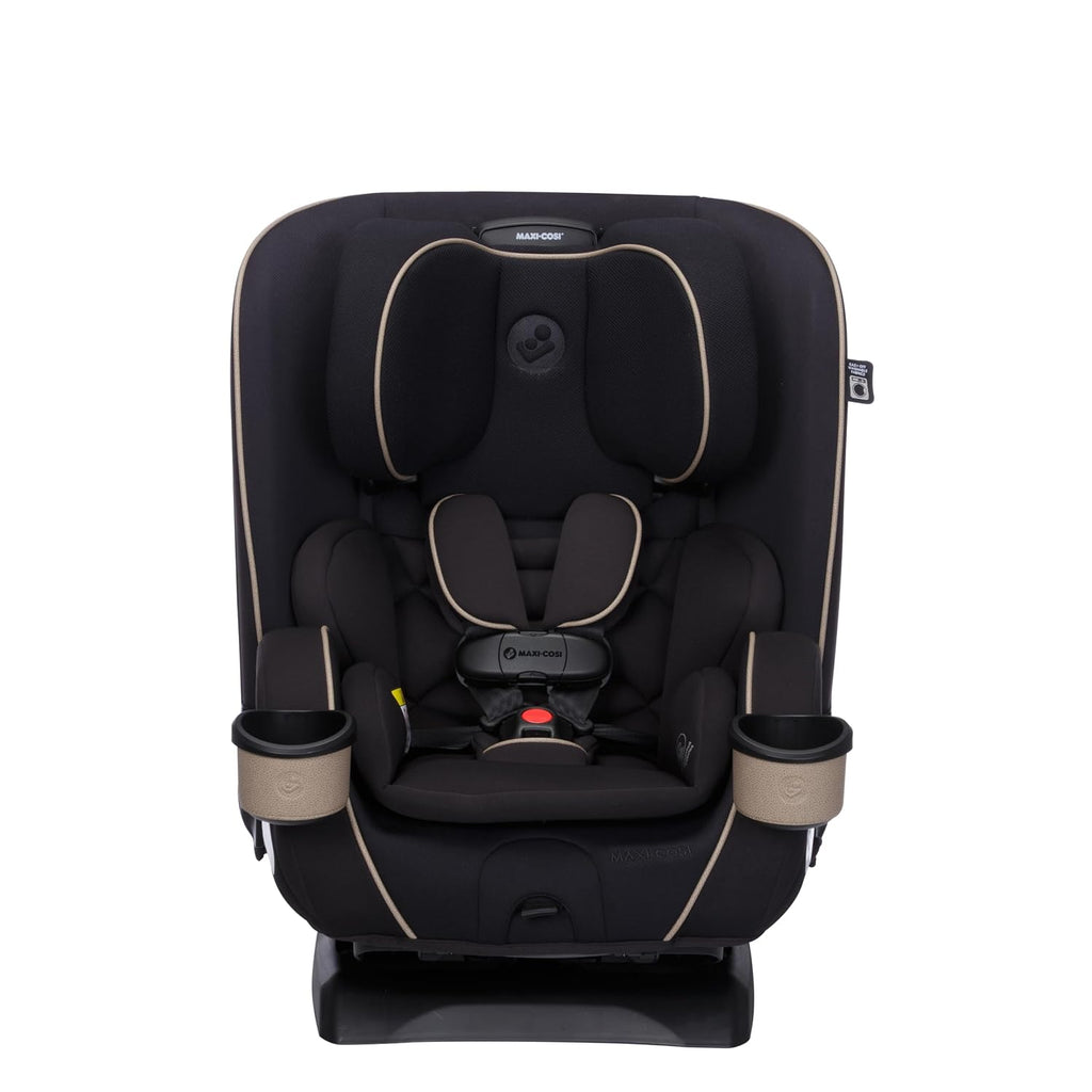 Maxi-Cosi Kani 4-in-1 Infant Kids Convertible Car Seat, Rear-Facing, Forward-Facing, Booster, Slim 3-Across Fit, Magnetic Buckle, 5-Position Recline, Fits 5-100 lbs, 19-57 in, Caspian Caviar