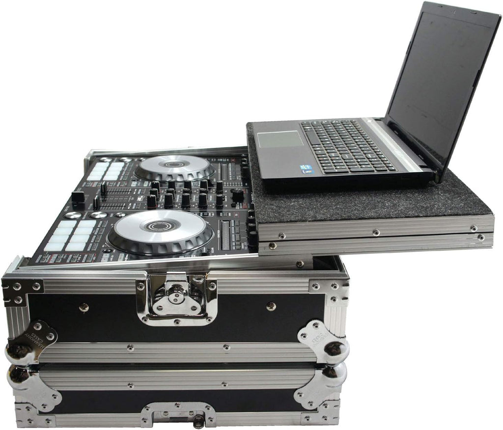 Harmony Audio HCDDJSRLT Flight Glide Laptop Stand Tray DJ Custom Case Compatible with Pioneer DDJ-SR2 Controller (V2)
