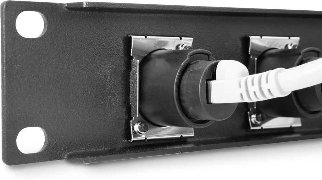 Elite Core EBO8 8-Channel EtherCON Breakout Panel, Shielded Cables (EC-EBO8-RS)