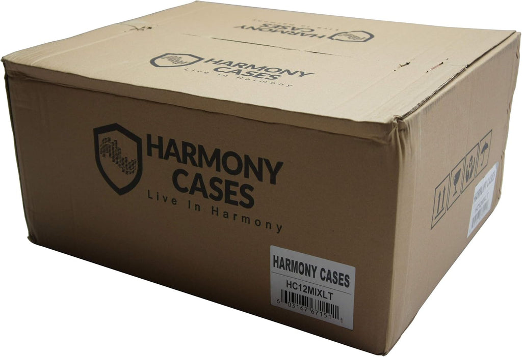 Harmony Audio HC12MIXLT Flight DJ Laptop Glide Foam Custom Case Compatible with Pioneer DJM-S9