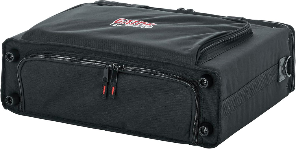 Gator Cases Rack Bag Series Portable 3U Rack Bag with 14' Rackable Depth, (GRB-3U)