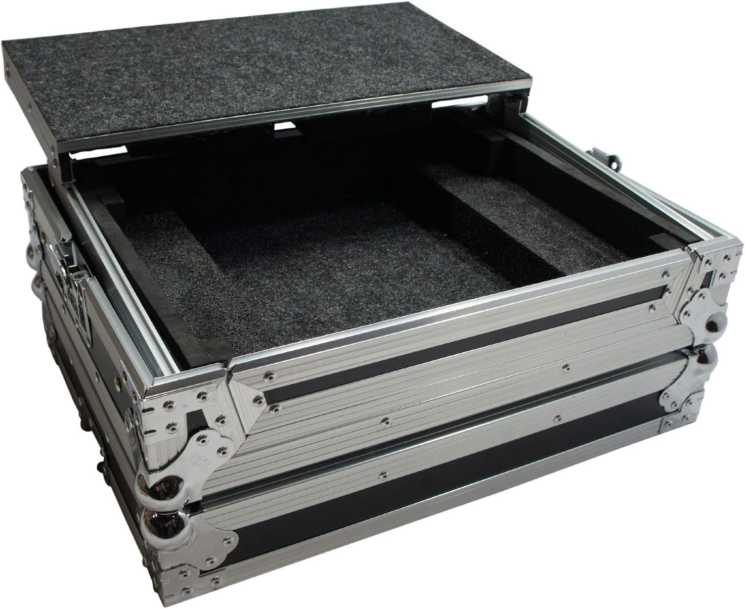 Harmony Audio HCDNMC6000LT Flight Glide Laptop Stand DJ Case Compatible with Denon DN-MC6000 MKII