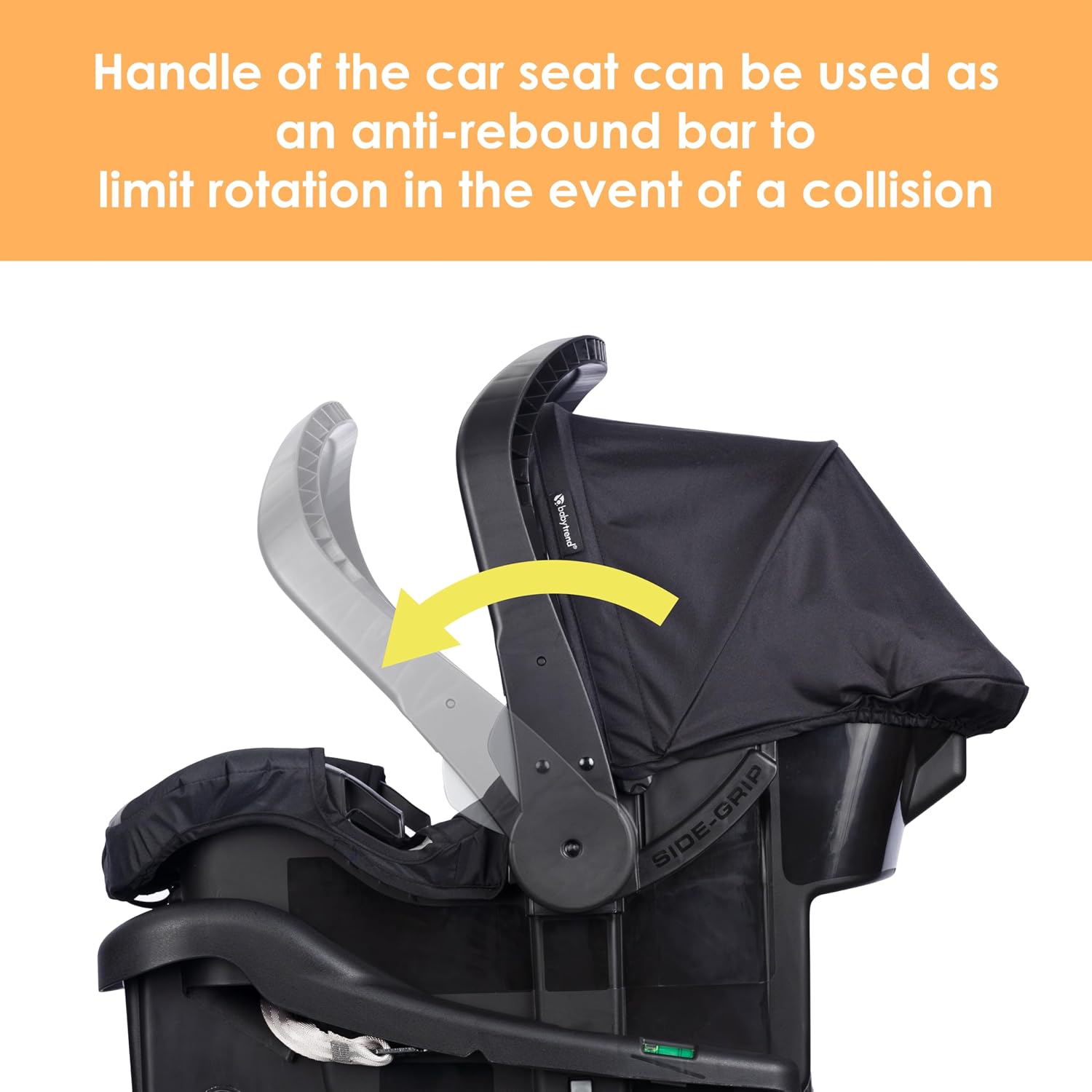 Baby Trend Journey Jogger Travel System with EZ-Lift Infant Car Seat, Stellar Black