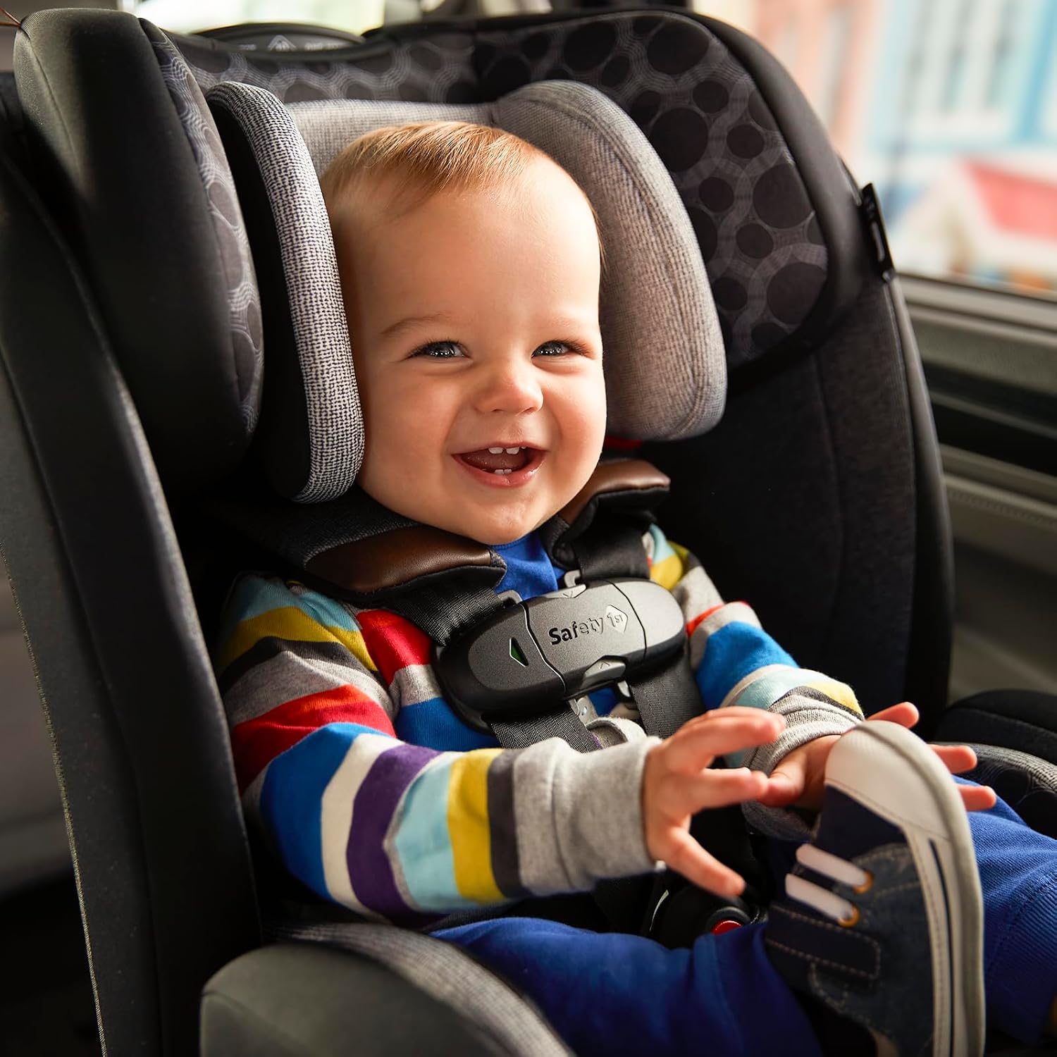 Disney Baby EverSlim 4-in-1 Convertible Car Seat, Vintage Mickey Mouse