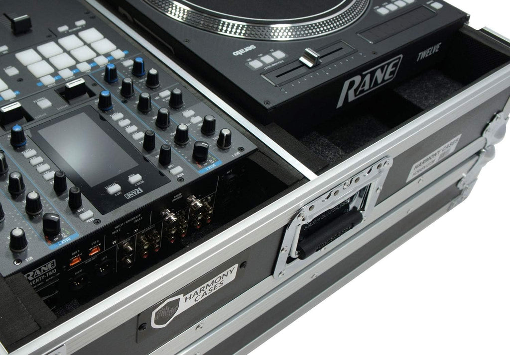 Harmony Audio HCRAEN1272W DJ Battle Coffin Compatible with Rane 12 Turntable & Rane 72 Mixer
