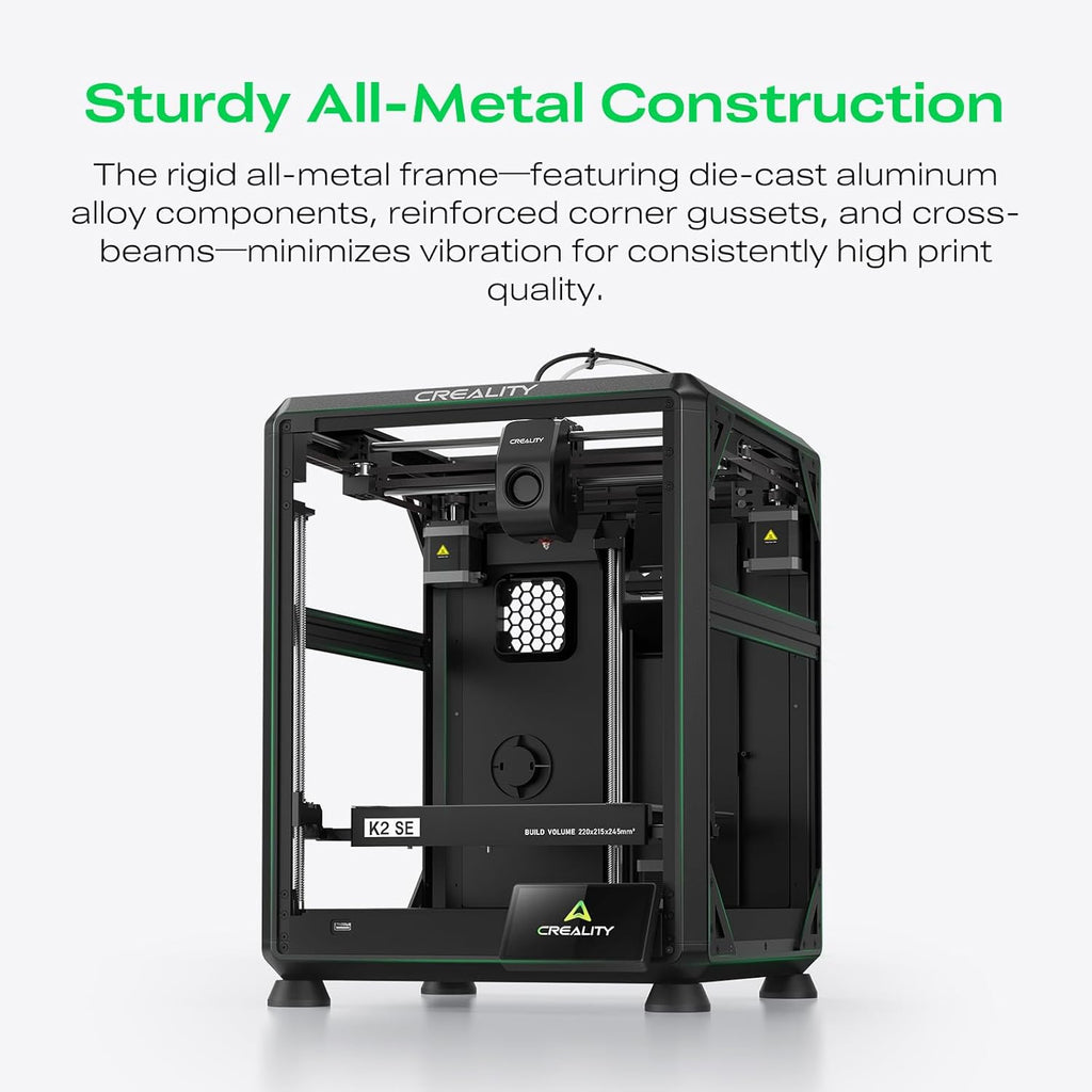 Creality K2 SE 3D Printer Bundle with 74Pcs 3D Printing Tool Wrap Kit