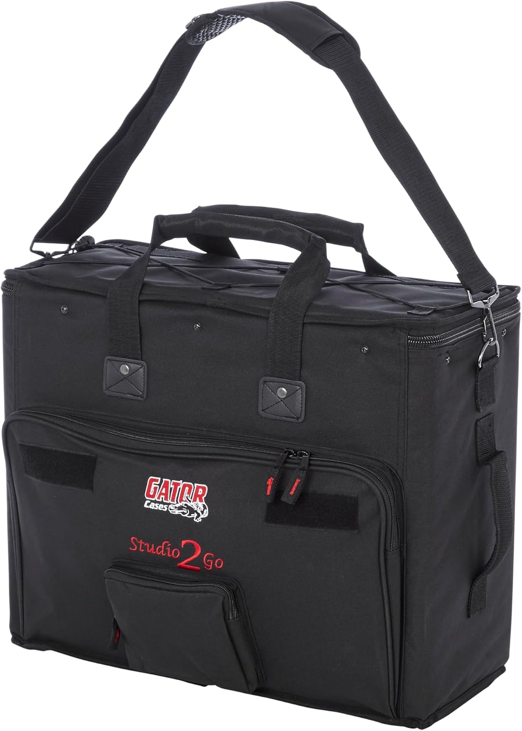 Gator Cases Lightweight Laptop and (2U) Rack Space Carry Bag, (GSR-2U)