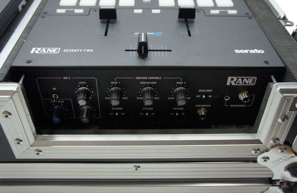 Harmony Audio HCRAEN1272W DJ Battle Coffin Compatible with Rane 12 Turntable & Rane 72 Mixer