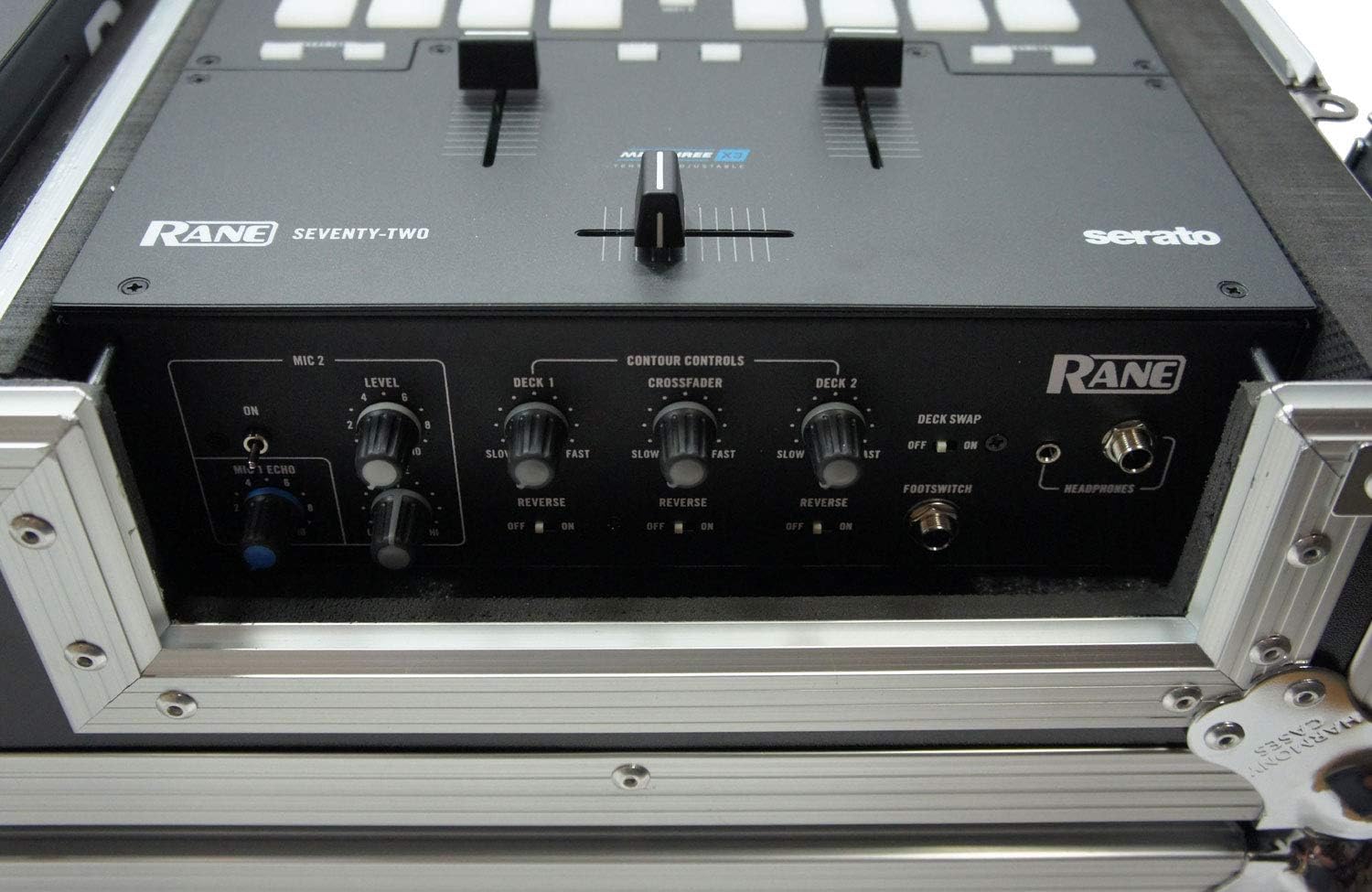Harmony Audio HCRAEN1272W DJ Battle Coffin Compatible with Rane 12 Turntable & Rane 72 Mixer