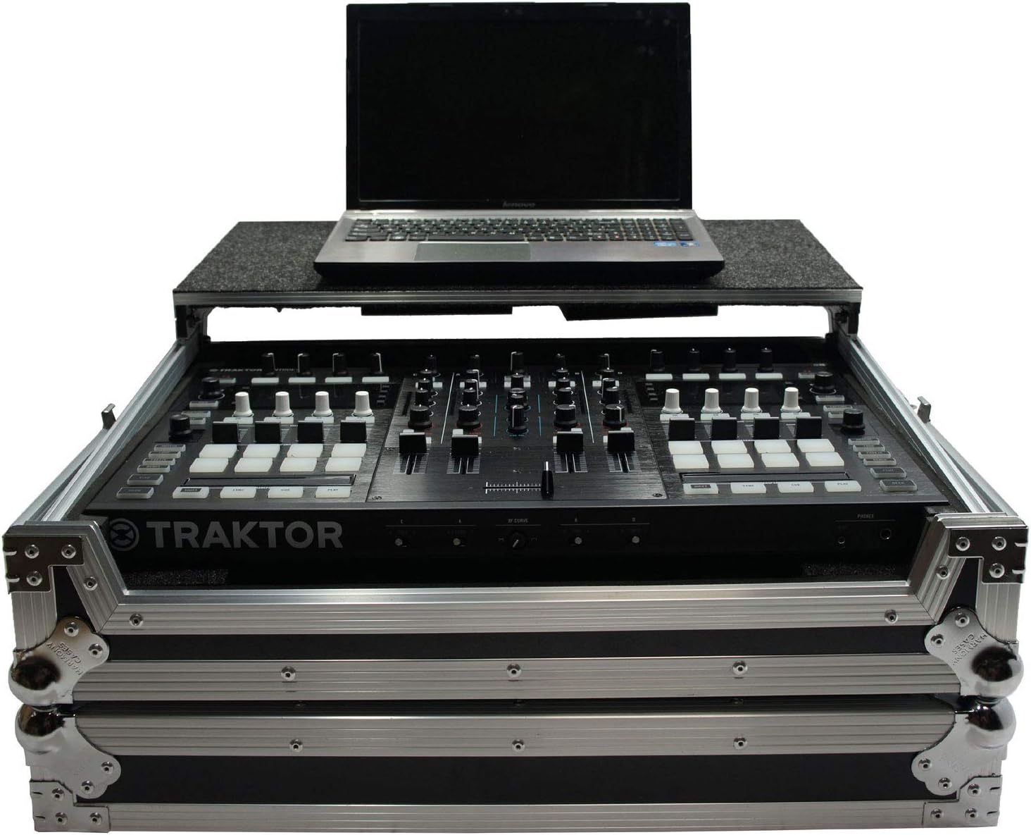 Harmony Audio HCTKS8LT Flight Glide Laptop Stand Custom Case Compatible with Traktor Kontrol S8