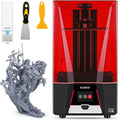 ELEGOO Saturn 3 12K MSLA 3D Printer with 10' Monochrome LCD Screen Fresnel Collimating Light Source Voxeldance Tango Software Printing Size 218.88mm*122.88mm*250mm