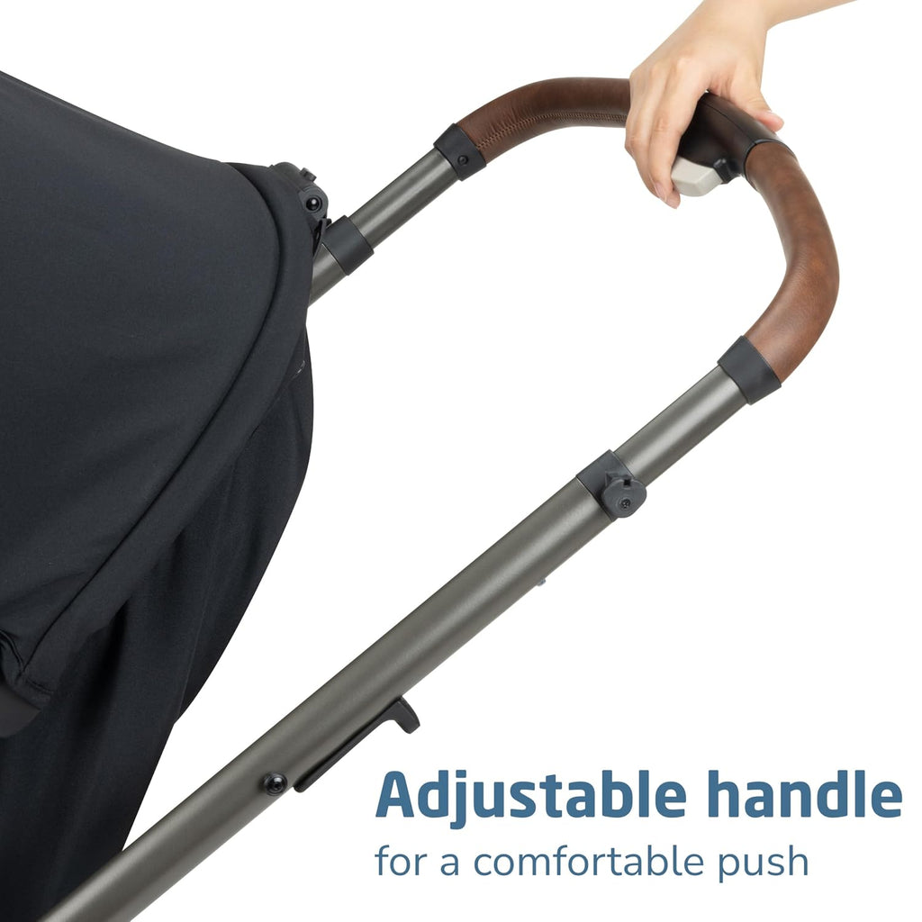 Maxi-Cosi Zelia 2 Luxe 5-in-1 Modular Travel System, Onyx Sand