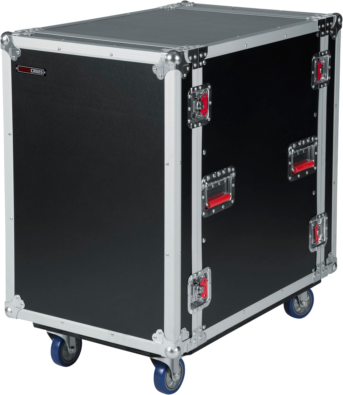 Gator Cases G-Tour Deep Audio Road Rack with Heavy-Duty Casters and Tour Grade Hardware; 24' Rackable Depth, 12U (G-Tour 12U CAST)