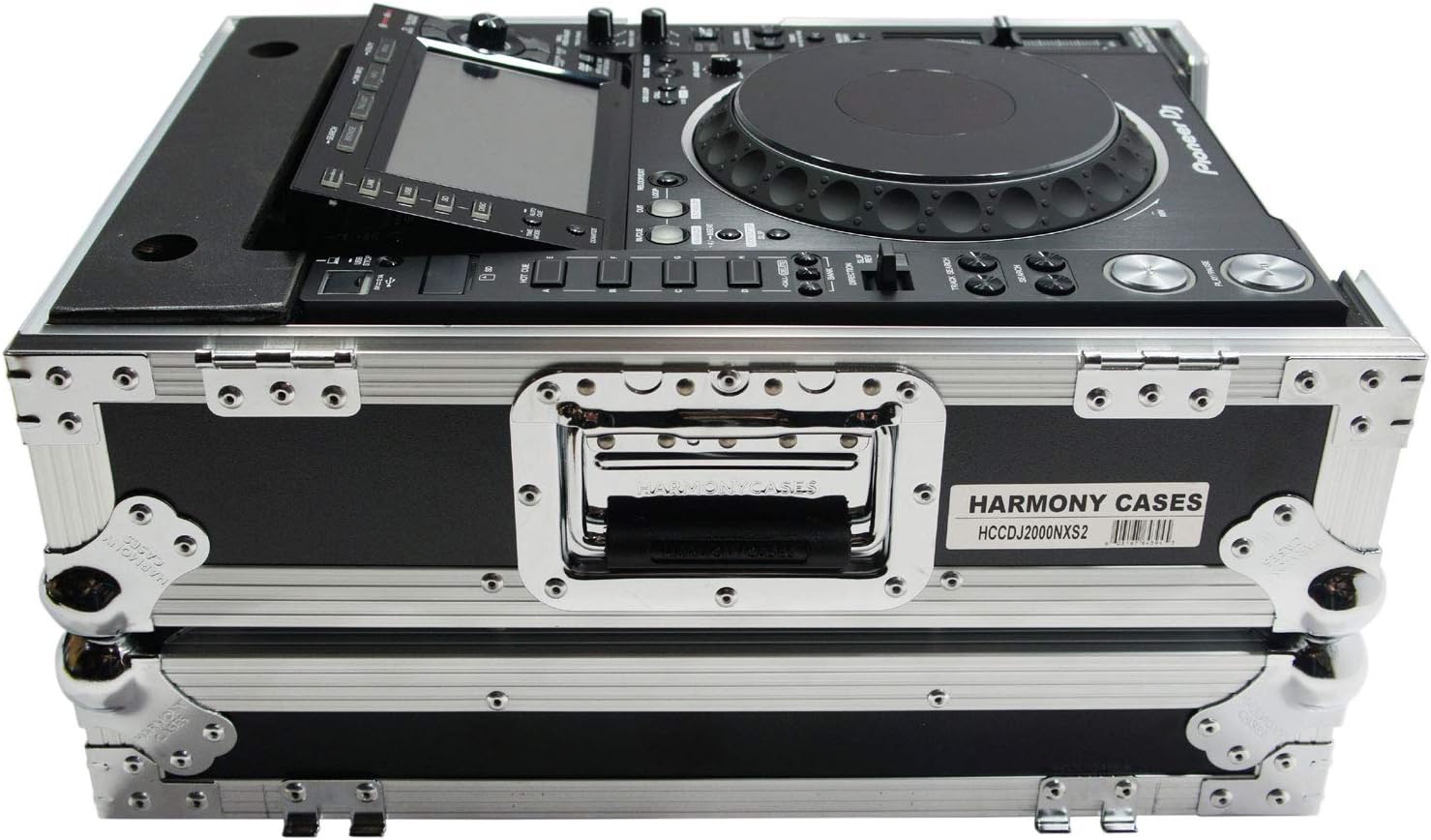 Harmony Audio Cases HCCDJ2000NXS2 Flight CD Player Custom Case - Compatible With Pioneer CDJ-2000 - Case Only