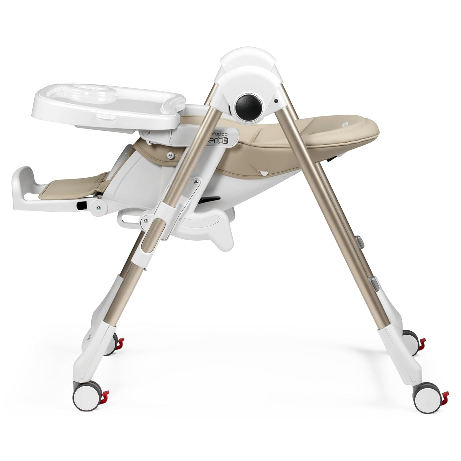 Peg Perego Prima Pappa Zero 3 - High Chair - for Children Newborn to 3 Years of Age - Made in Italy - Astral (Beige)