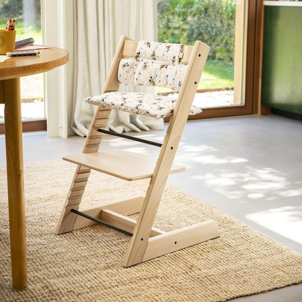 Stokke Tripp Trapp High Chair 2, Black - Includes Chair + Baby Set with Removable Harness for Children 6-36 Months - Adjustable, Ergonomic & Easy to Clean