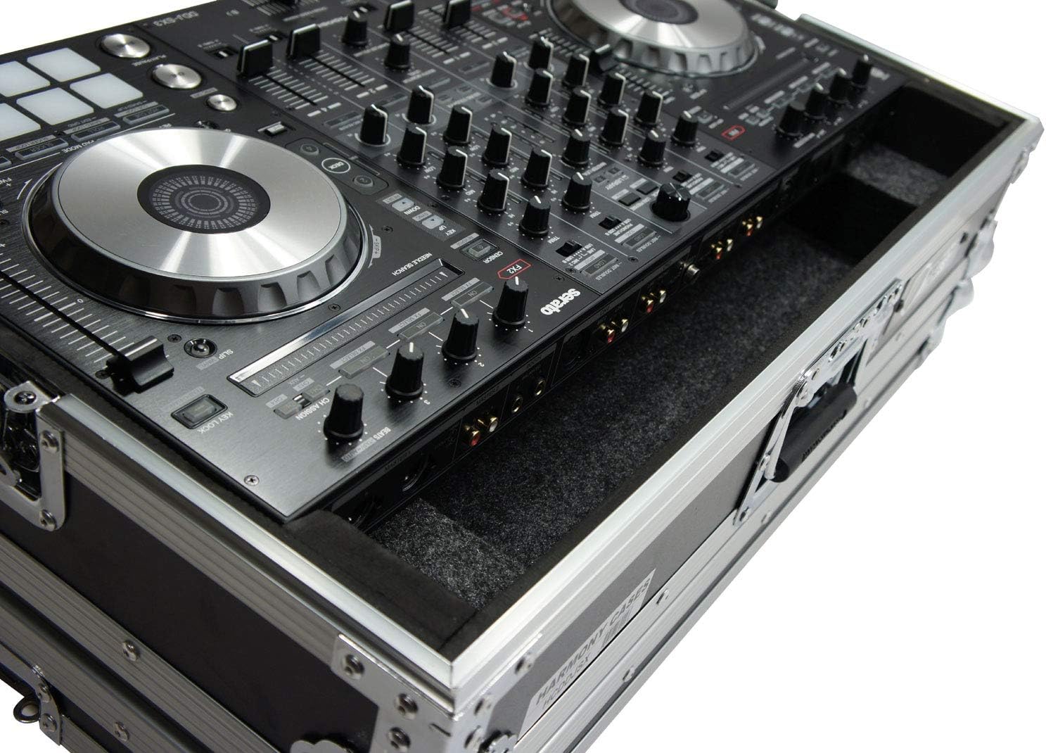 Harmony Audio HCDDJSX Flight Foam Padded Travel DJ Custom Case Compatible with Pioneer DDJ-SX3