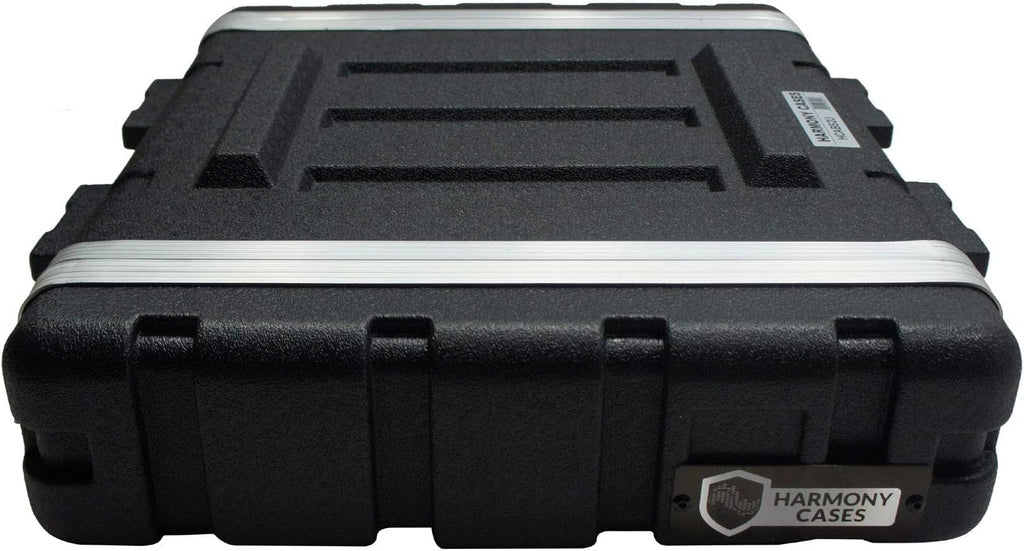 Harmony Audio Cases HCABS2U ABS Molded Plastic 2U Amp Amplifier Effect Case 19' Depth