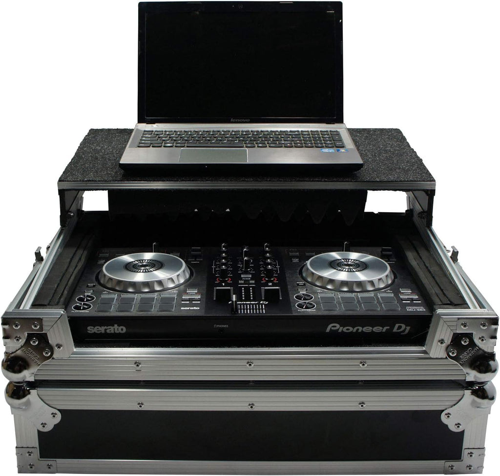 Harmony Audio HCMINILT Flight Glide Laptop Stand DJ Custom Case Compatible with Denon DN-MC4000