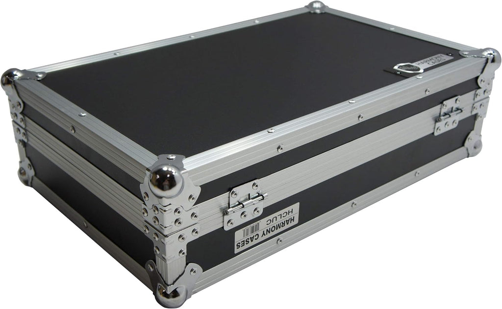 Harmony Audio HCLUC Flight 22' x 13' x 5-3/8' Pick & Pluck Foam Utility Locking Case