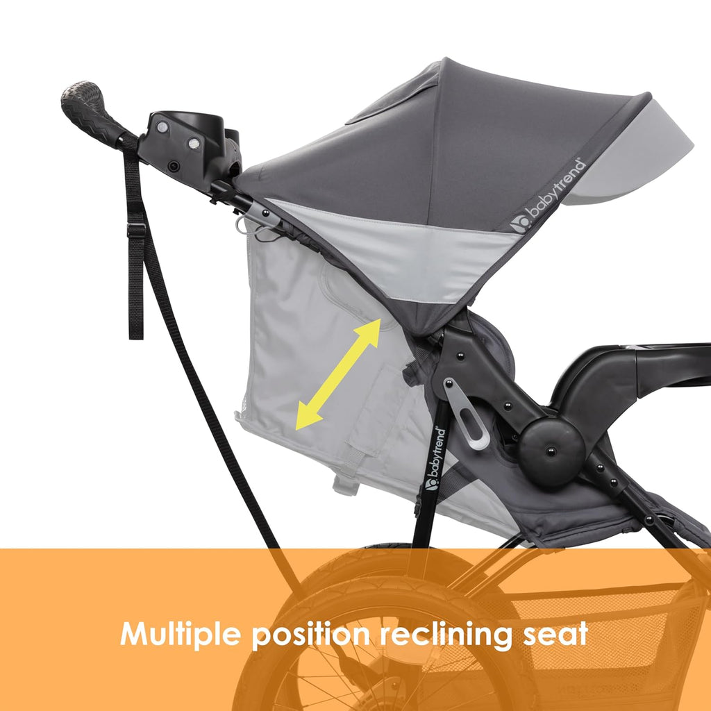 Baby Trend Expedition® Zero Flat Jogger Travel System with LED Lights, Dash Blue