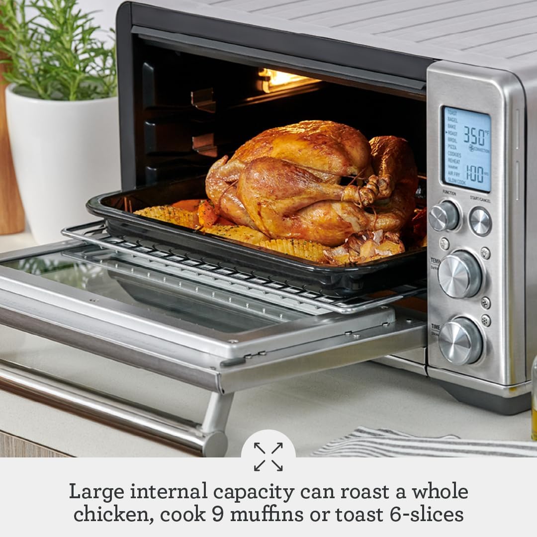 Breville BOV860DBL Smart Oven Air Fryer and Convection Oven, Damson Blue