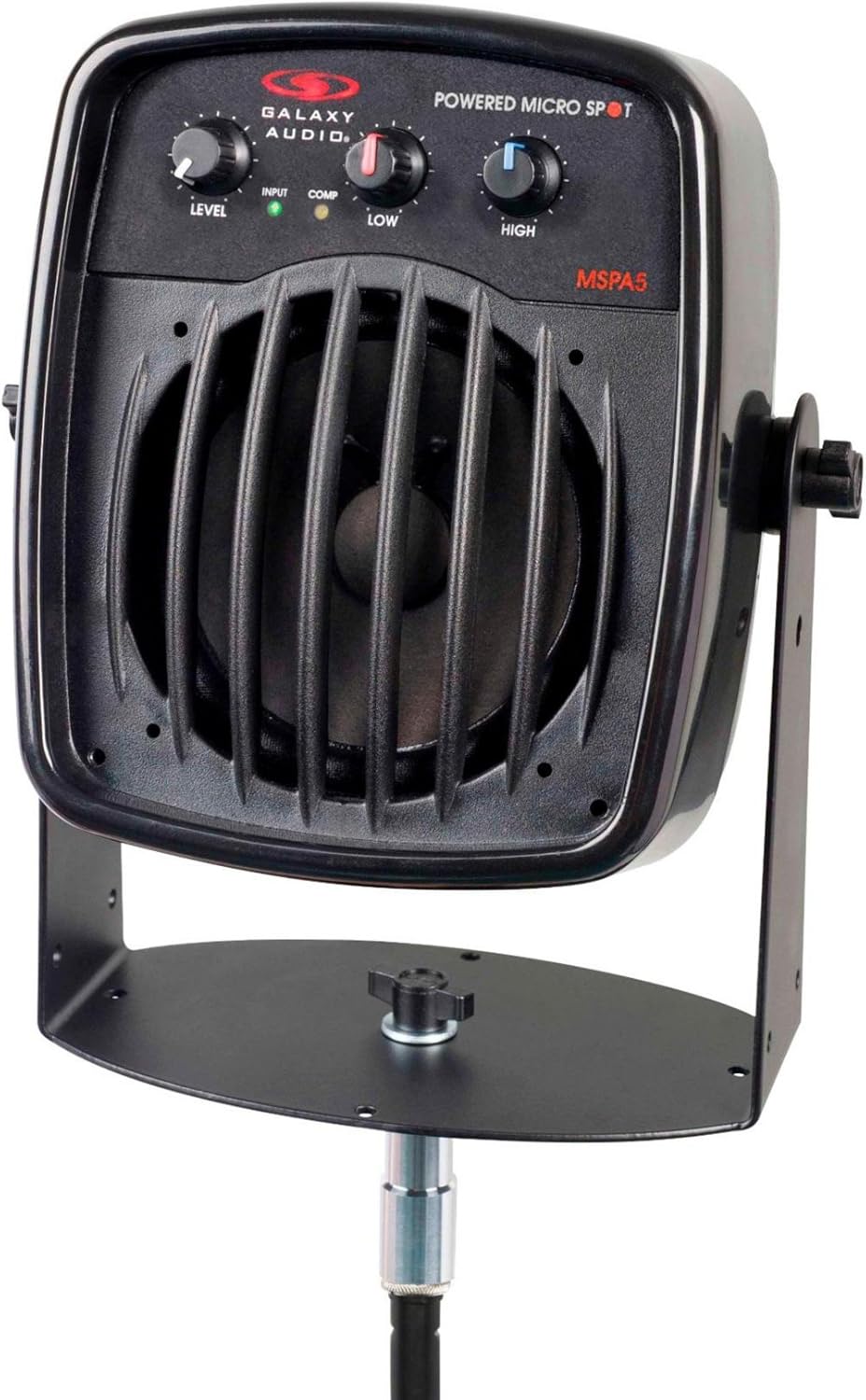 Galaxy Audio Powered Micro Spot MSPA5 Portable Powered Speaker