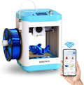 Geeetech 3D Printer for Kids & Beginners, High-Speed Smart Mini 3D Printer with Filament, Wi-Fi & App Control, Auto-Leveling, Fully Assembled STEM Learning Tool, 3.94x4.33x3.94in Print Size