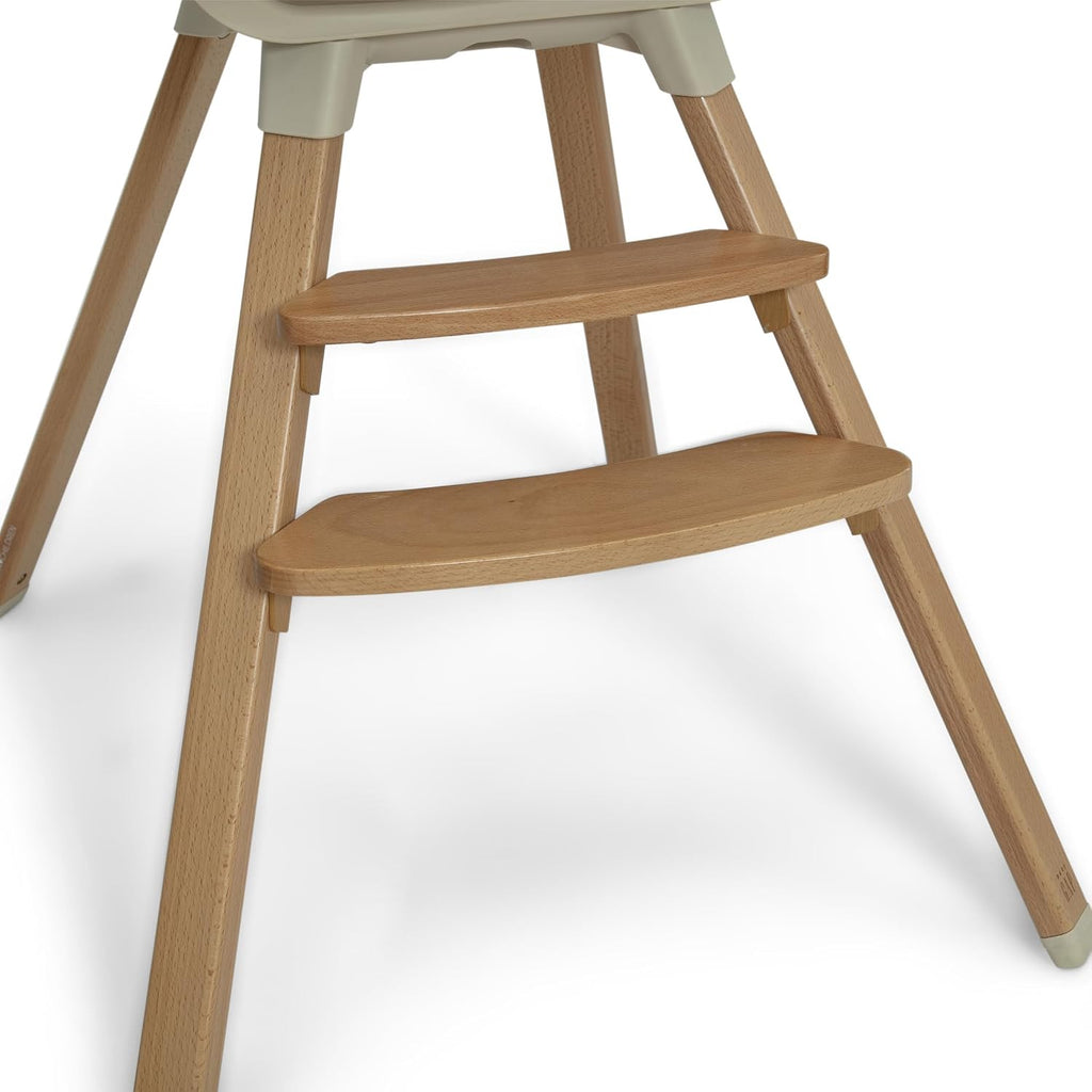 Delta Children - babyGap Otto 3-in-1 High Chair - High Chair Converts to Toddler Dinning Chair and Booster Seat - Dishwasher Safe Meal Tray - FSC-Certified Wood, Oatmeal