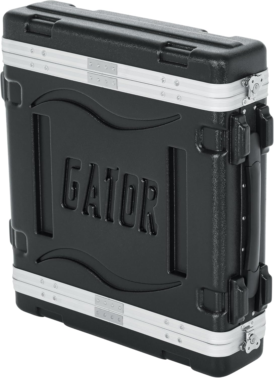 Gator Cases Soundcheck Series Lightweight Molded 2U Rack Case with Heavy Duty Latches, Standard 19.25' Depth (GR-2L)
