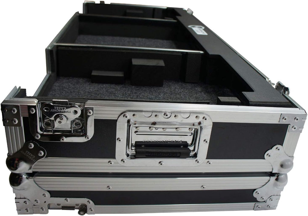 Harmony Audio HCCDJDJM2KW Coffin Flight DJ Custom Case Compatible with Pioneer DJM-2000 & CDJ-2000