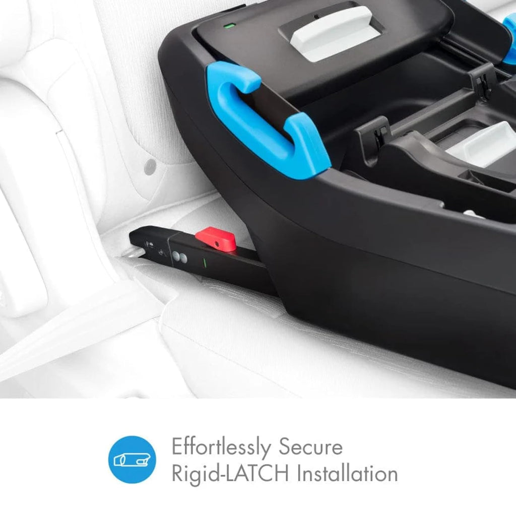 Clek Liing Infant Car Seat with Adjustable Load Leg, Compact, Lightweight Design, 7 Recline Positions, Easy-to-Use Rigid Latch, and Flame Retardant-Free (Edge Ziip)