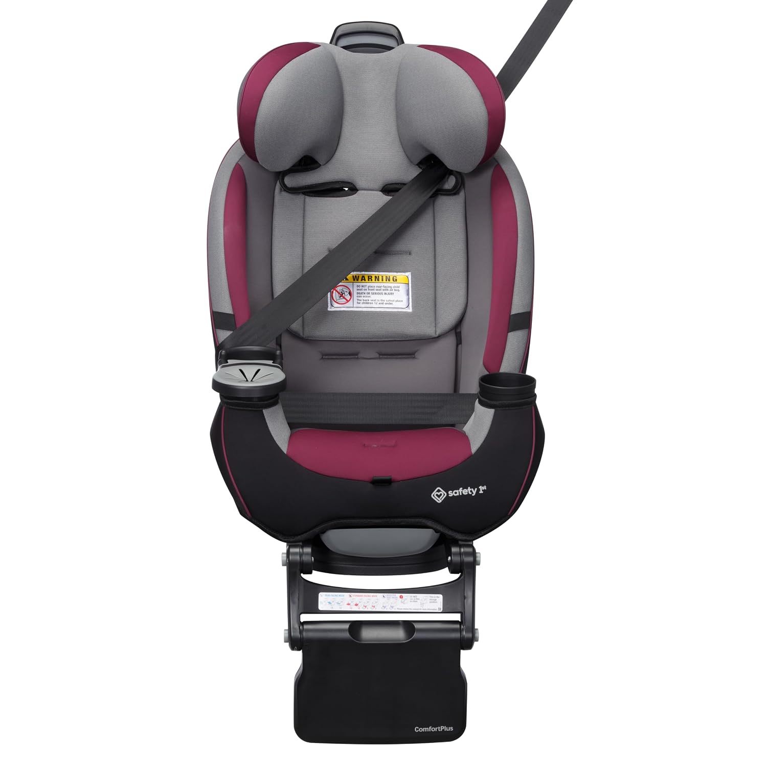 Safety 1st Grow and Go Extend 'n Ride LX All-in-One Convertible Car Seat, Winehouse