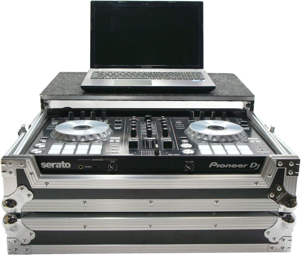 Harmony Audio HCDDJSRLT Flight Glide Laptop Stand Tray DJ Custom Case Compatible with Pioneer DDJ-SR2 Controller (V2)