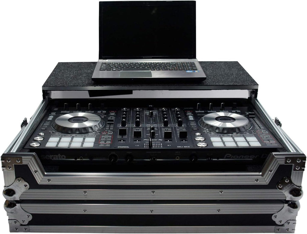 Harmony Audio HCDDJSXLT Flight Glide Laptop Stand Tray DJ Custom Case Compatible with Pioneer DDJ-SX2