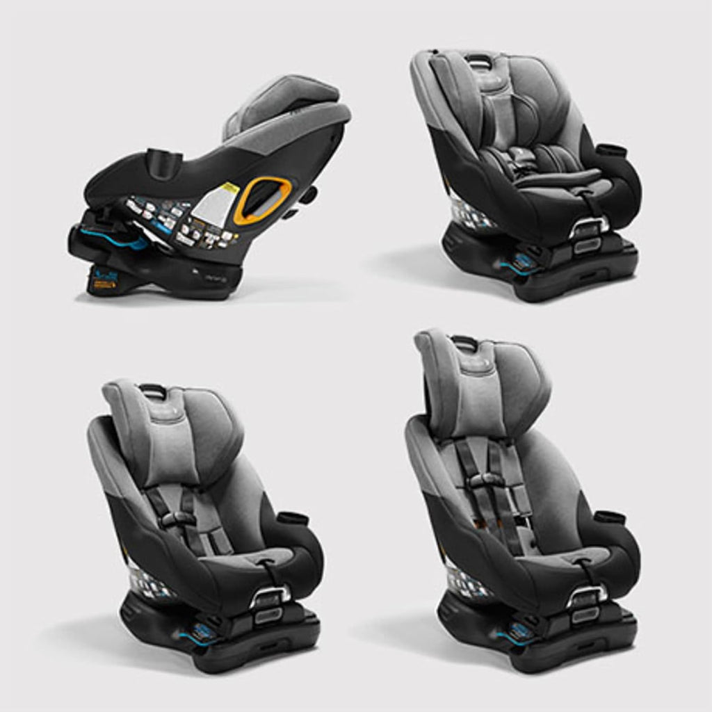 Baby Jogger City Turn Rotating Car Seat 180-Degree Turn, Lightweight Convertible Car Seat, Rear Facing to Forward Facing for Newborn to Toddlers, Coolmax Fabric, Onyx Black