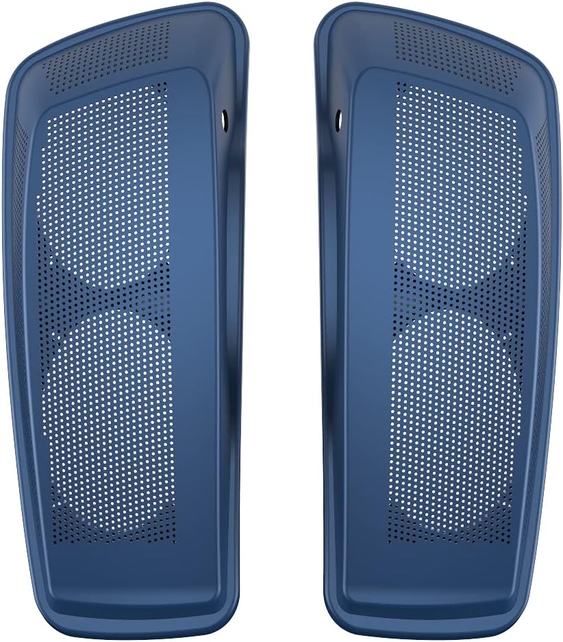 Advanblack Saddlebag Dual 6x9 Speaker lids, Audio Covers Fit for H-D Touring, Road Glide, Street Glide Special, Road King, 2014 2015 2016 2017 2018 2019 2020 2021 2022 2023