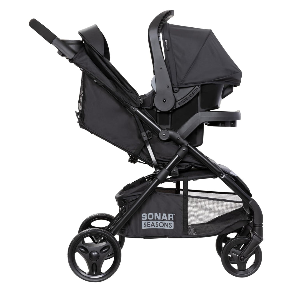 Baby Trend Passport Seasons Travel System with EZ-Lift™ Infant Car Seat, Journey Black