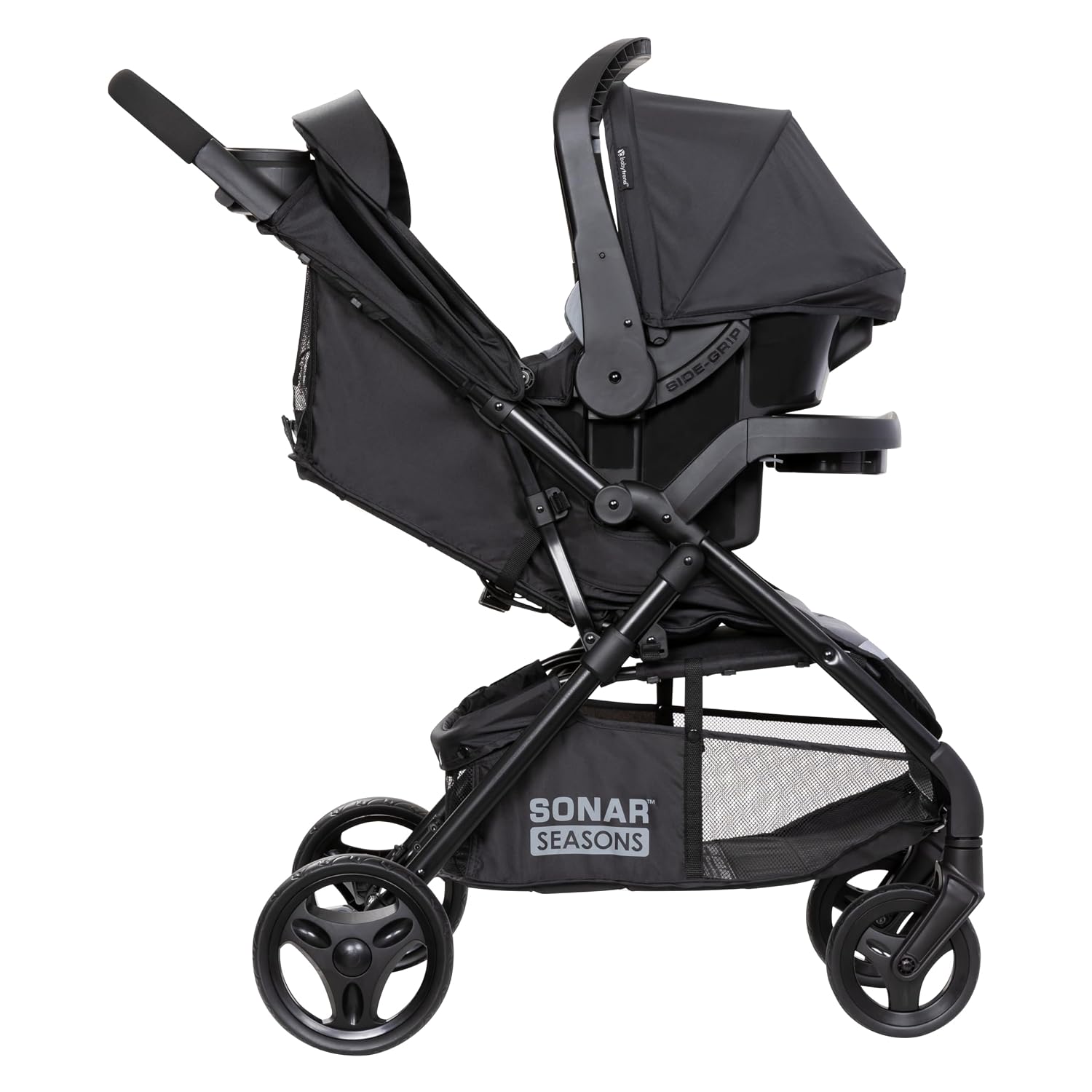Baby Trend Passport Seasons Travel System with EZ-Lift™ Infant Car Seat, Journey Black