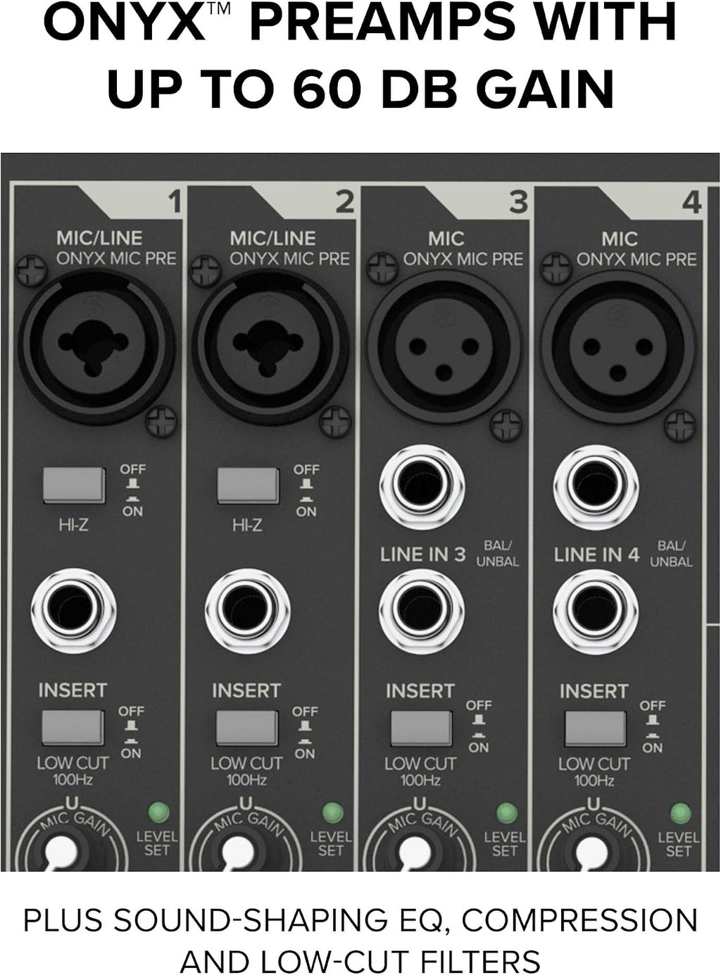 Mackie ProFX10 GO Battery-Powered 10-Channel Analog Audio Mixer With Bluetooth, USB-C Recording Modes, GigFX+ Effects, Onyx Preamps, EQ, Compression, Up to 8 Hours Battery Life