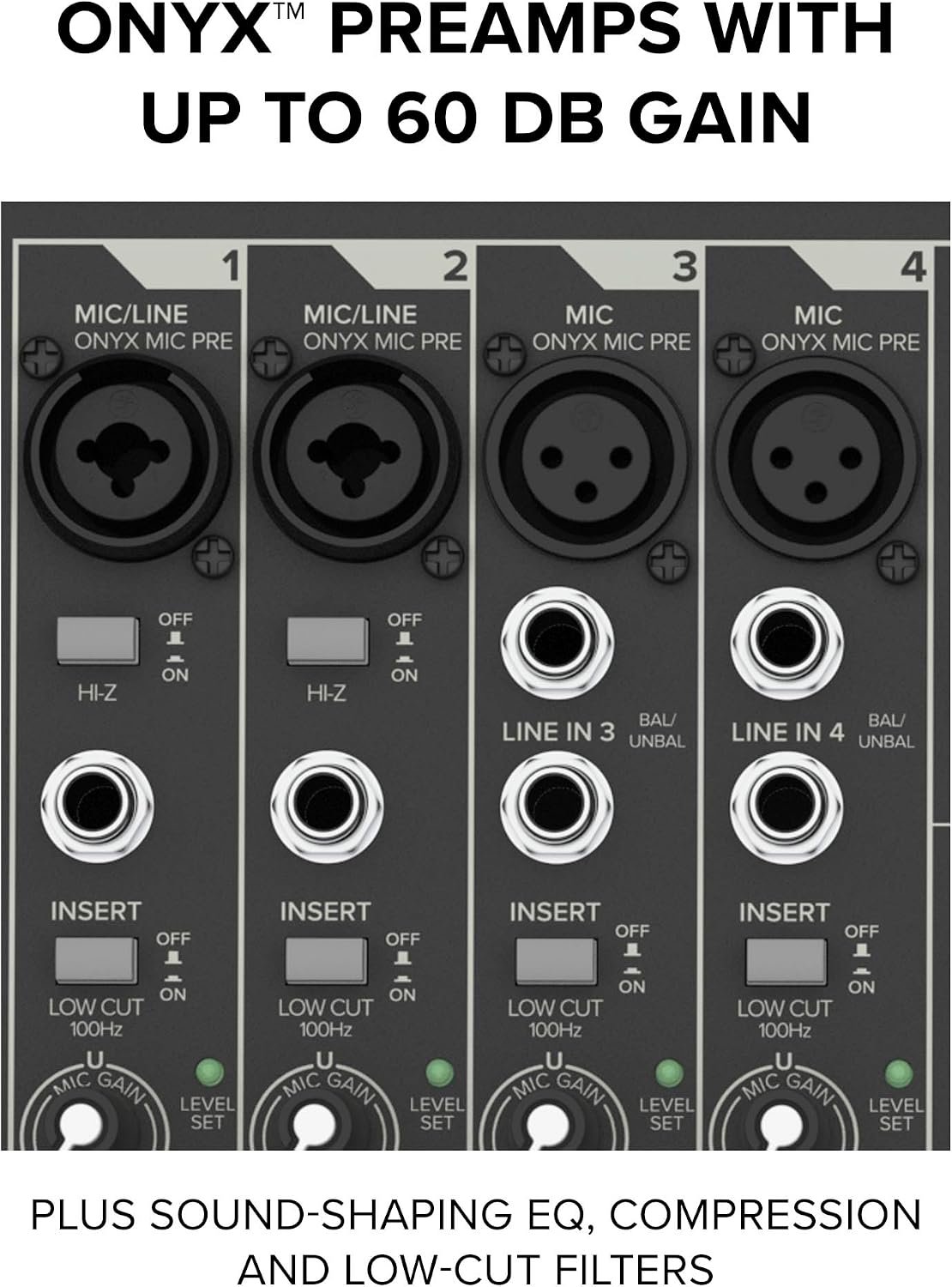 Mackie ProFX10 GO Battery-Powered 10-Channel Analog Audio Mixer With Bluetooth, USB-C Recording Modes, GigFX+ Effects, Onyx Preamps, EQ, Compression, Up to 8 Hours Battery Life