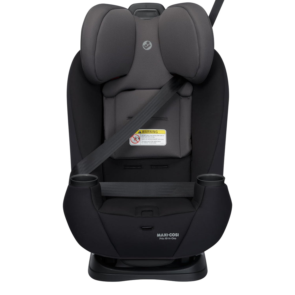 Maxi-Cosi Pria All-in-One Convertible Car Seat, Infant to Toddler Car Seat, Easy-Install Harness, Machine-Washable Cover, 5-100 lbs, Sea Shadow