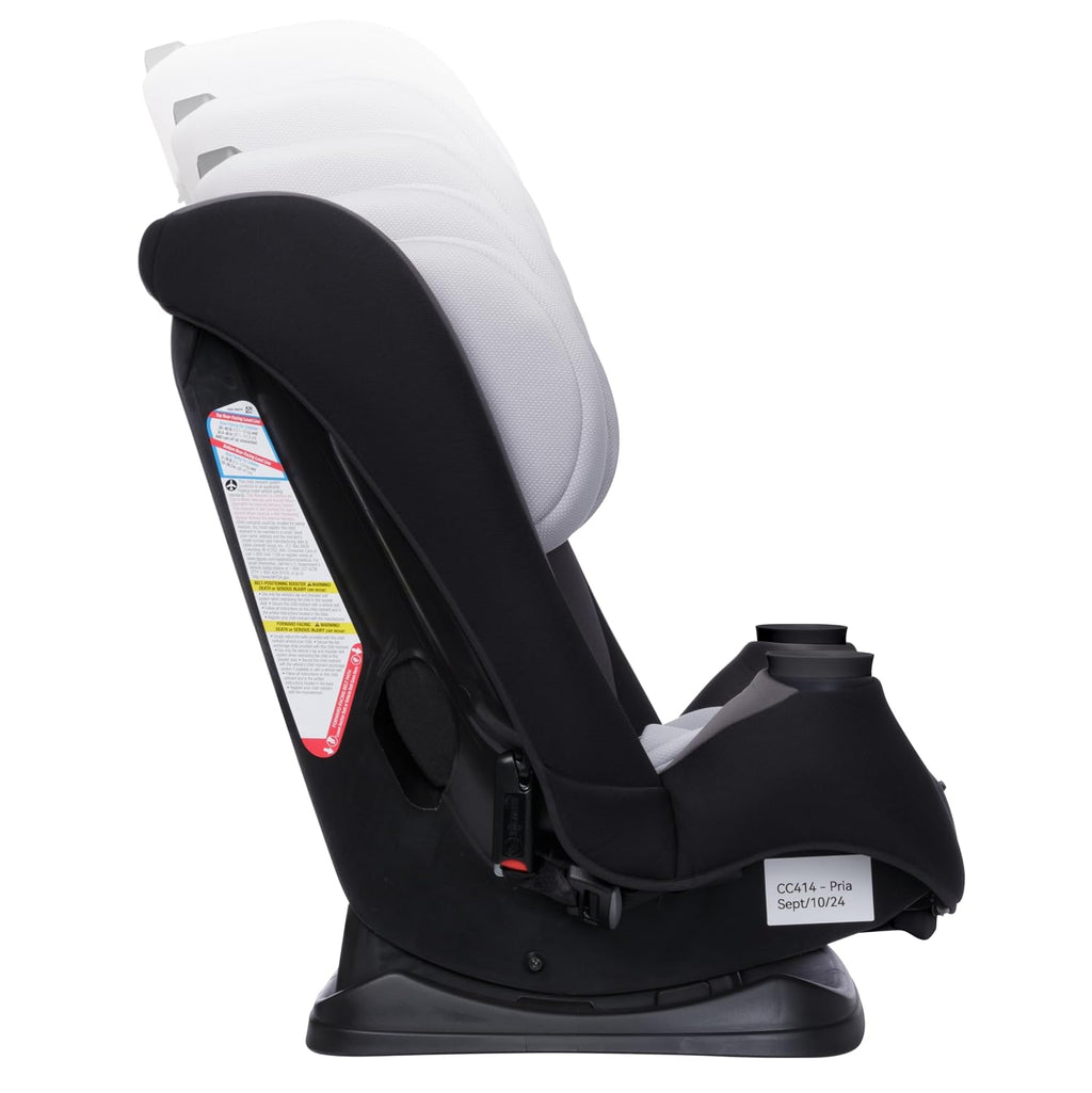 Maxi-Cosi Pria All-in-One Convertible Car Seat, Infant to Toddler Car Seat, Easy-Install Harness, Machine-Washable Cover, 5-100 lbs, Blackened Pearl