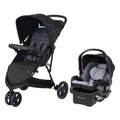 Baby Trend Venture 3-Wheel Stroller Travel System, Dash Black