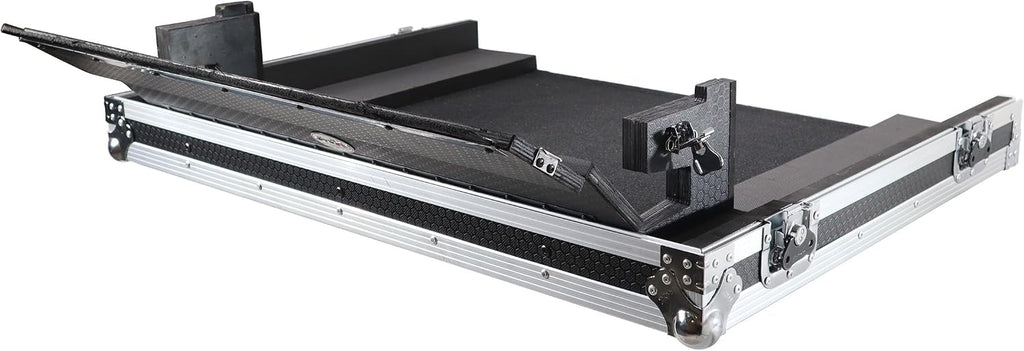 ProX XS-YMTF5DHW ATA Digital Audio Mixer Flight Case for Yamaha TF5 Console with Doghouse compartment and Caster wheels