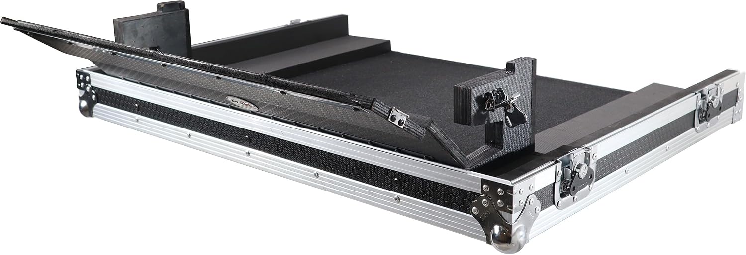 ProX XS-YMTF5DHW ATA Digital Audio Mixer Flight Case for Yamaha TF5 Console with Doghouse compartment and Caster wheels