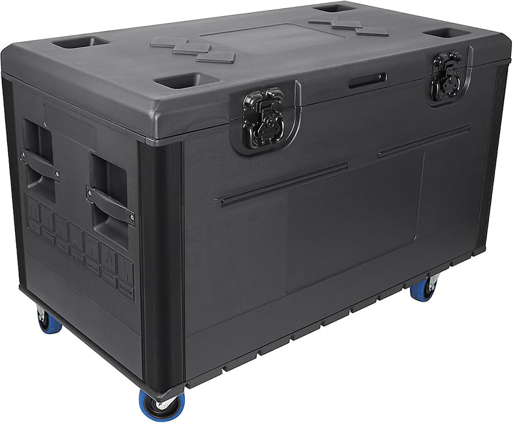 Cable Trunk | ATA Road Case | Equipment Storage Case 44'x22'x24', with Heavy Duty Casters