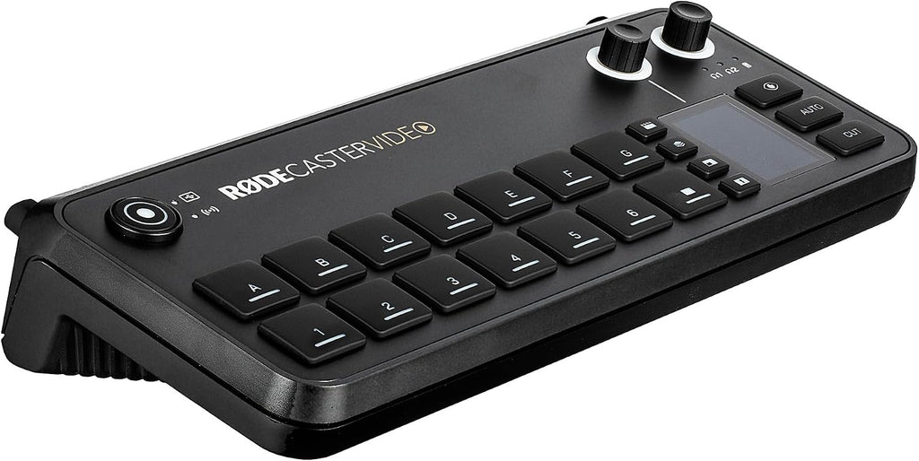 RODE RODECaster Video All-in-One Production Console | Integrated Audio & Video Mixer with Multi-Camera Switching, Touchscreen Control & USB-C Interface + RODE Wireless PRO Wireless Microphone + More